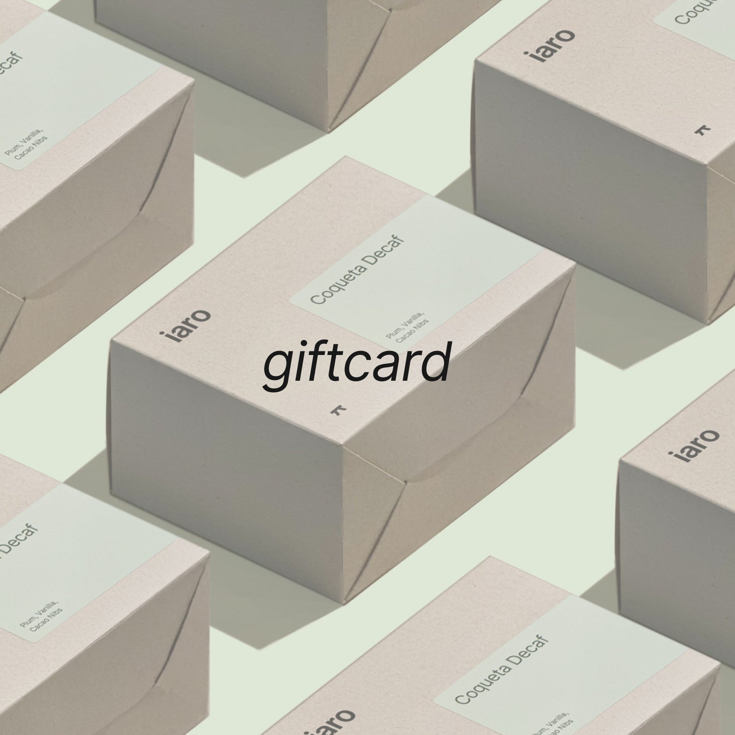 Coffeeshop Giftcard